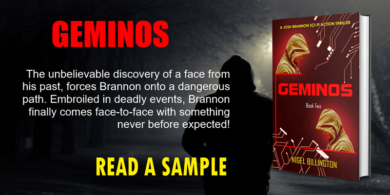 Read a Book Sample of GEMINOS Sci-fi Thriller Book Read a Book Sample of GEMINOS Science Fiction Thriller Novel
